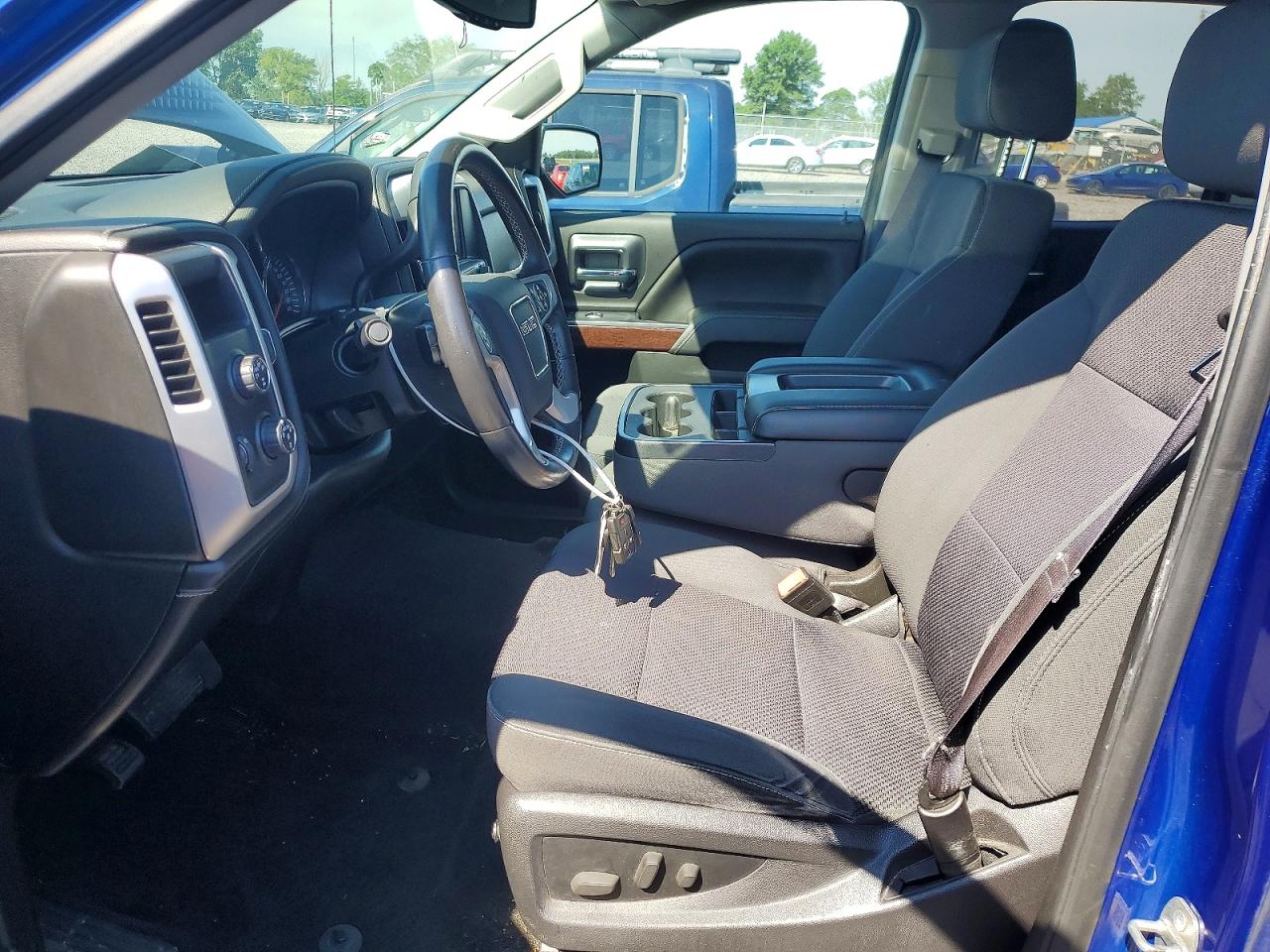 2014 Gmc Sierra K1500 Sle Blue vin: 1GTV2UEH2EZ347337