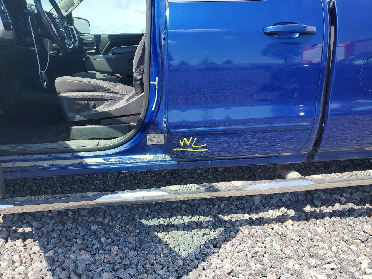 2014 Gmc Sierra K1500 Sle Blue vin: 1GTV2UEH2EZ347337