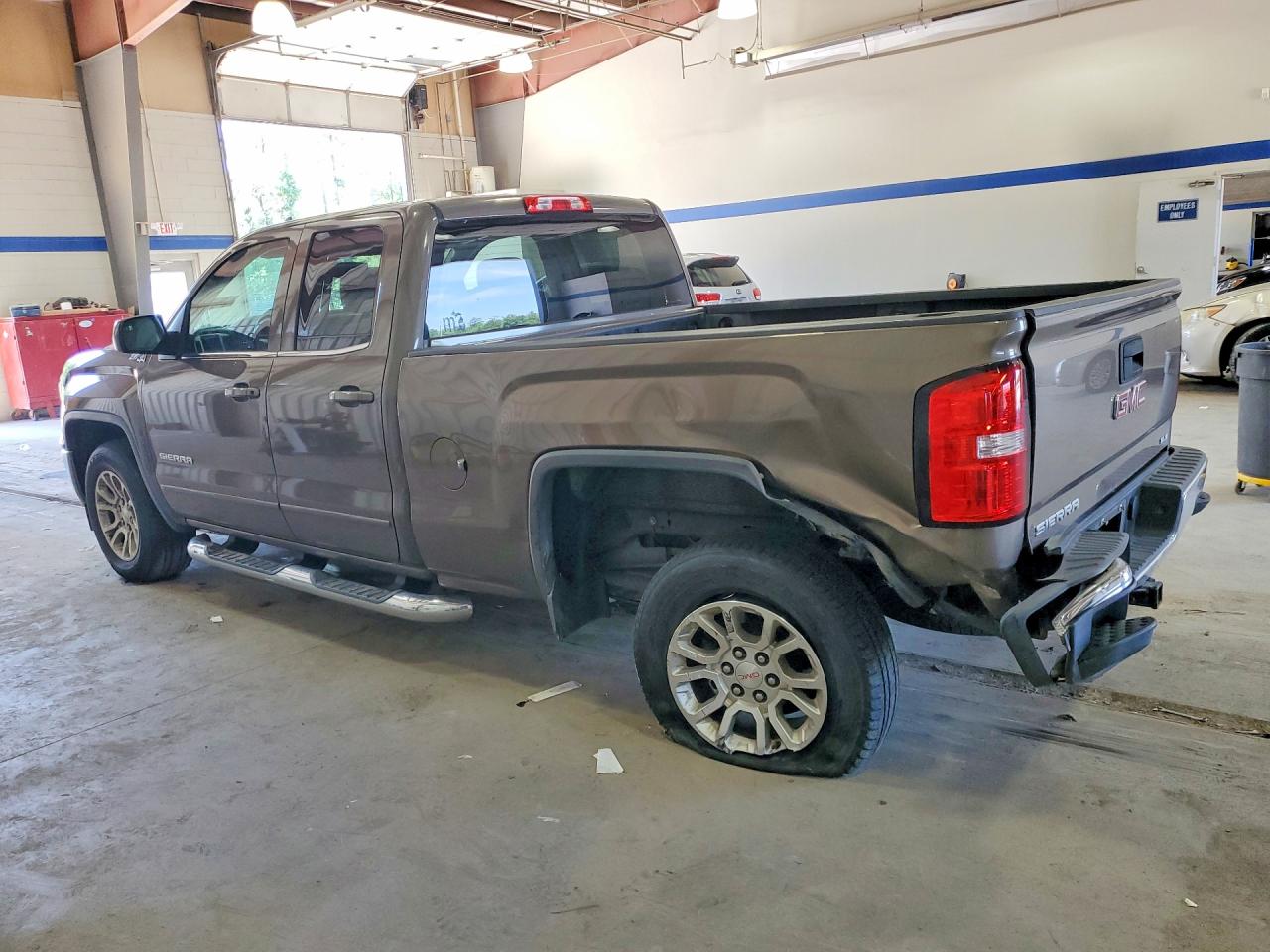 2014 Gmc Sierra K1500 Sle Brown vin: 1GTV2UEH3EZ233718
