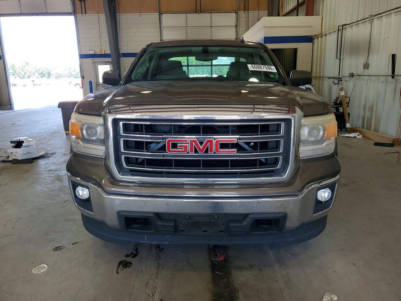 2014 Gmc Sierra K1500 Sle Brown vin: 1GTV2UEH3EZ233718