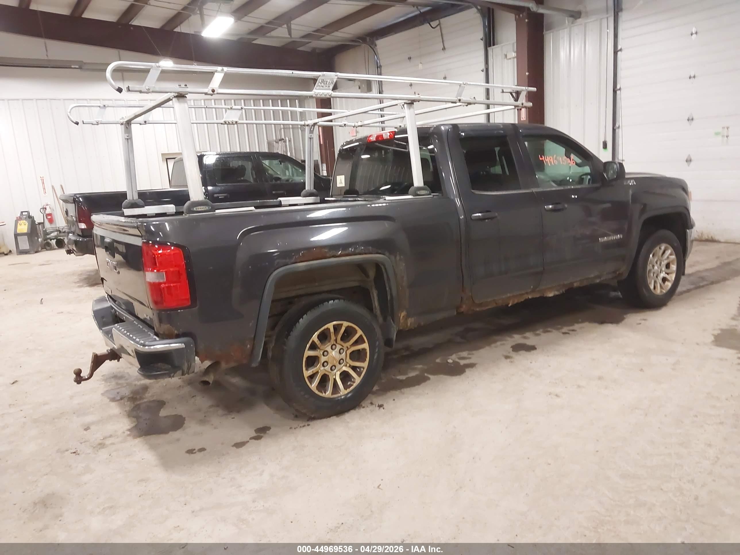 2014 Gmc Sierra 1500 Sle Gray vin: 1GTV2UEH4EZ209959