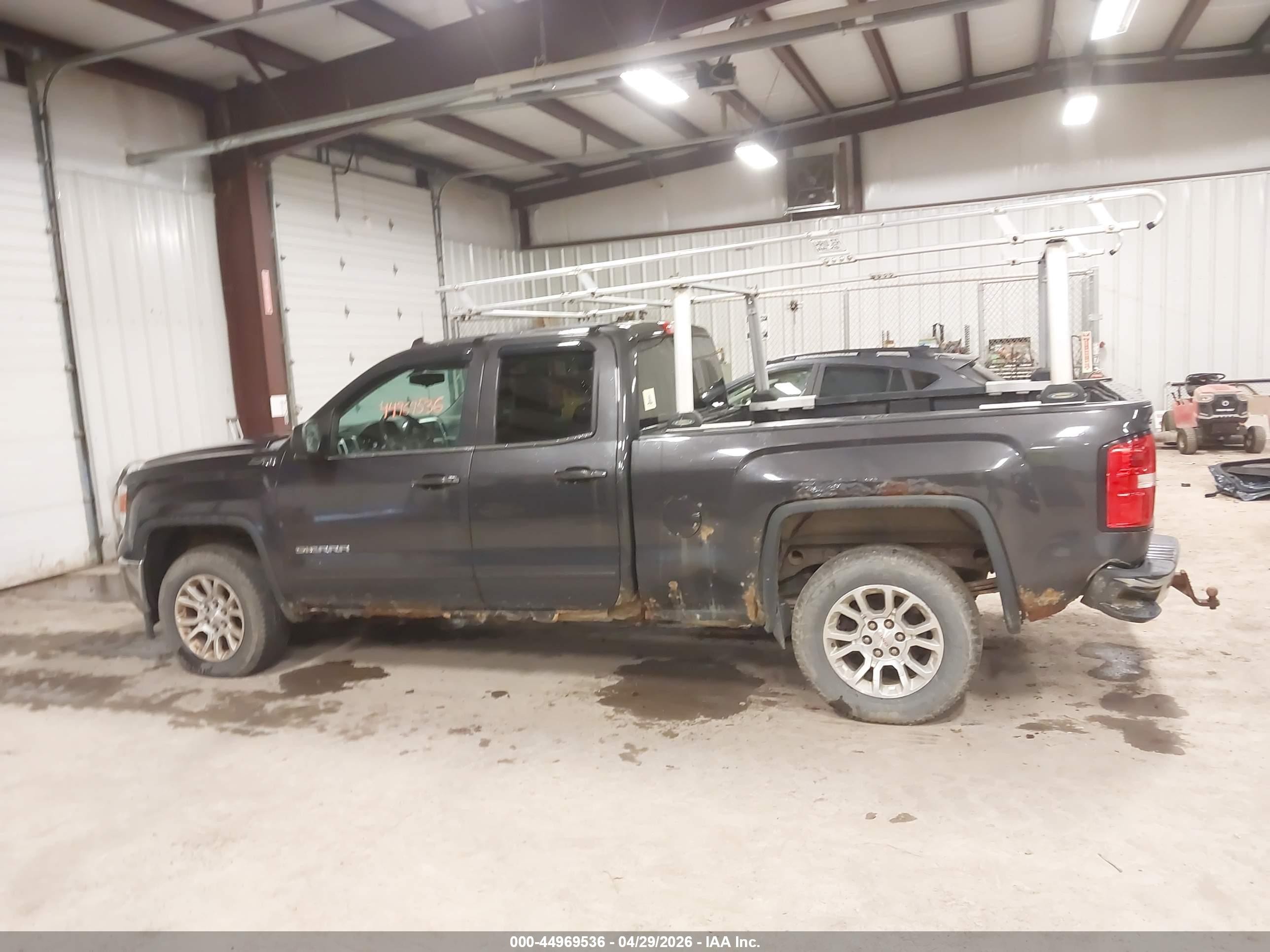 2014 Gmc Sierra 1500 Sle Gray vin: 1GTV2UEH4EZ209959