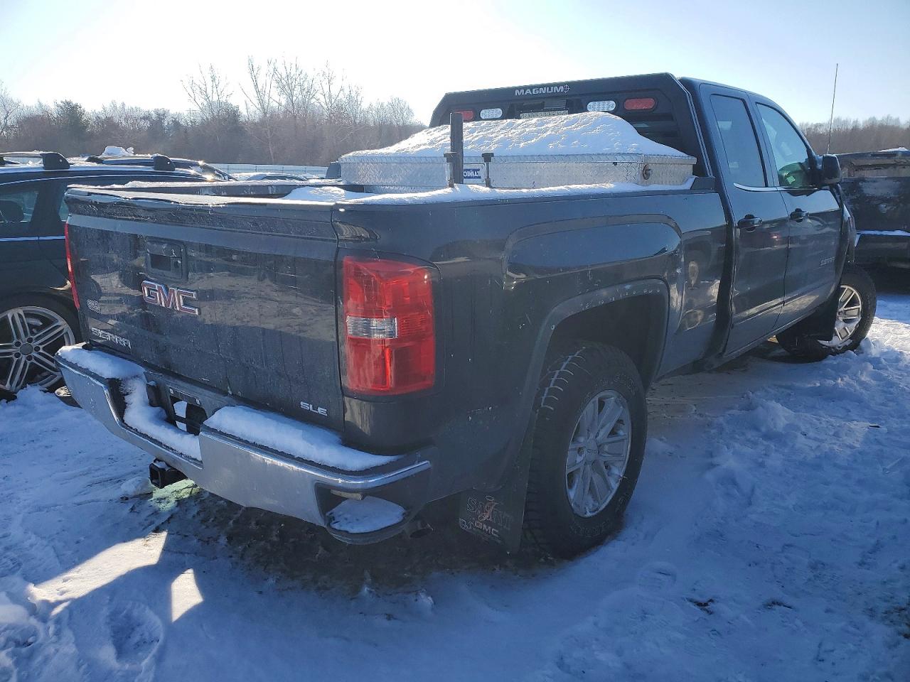 2014 Gmc Sierra K1500 Sle Black vin: 1GTV2UEH4EZ287044