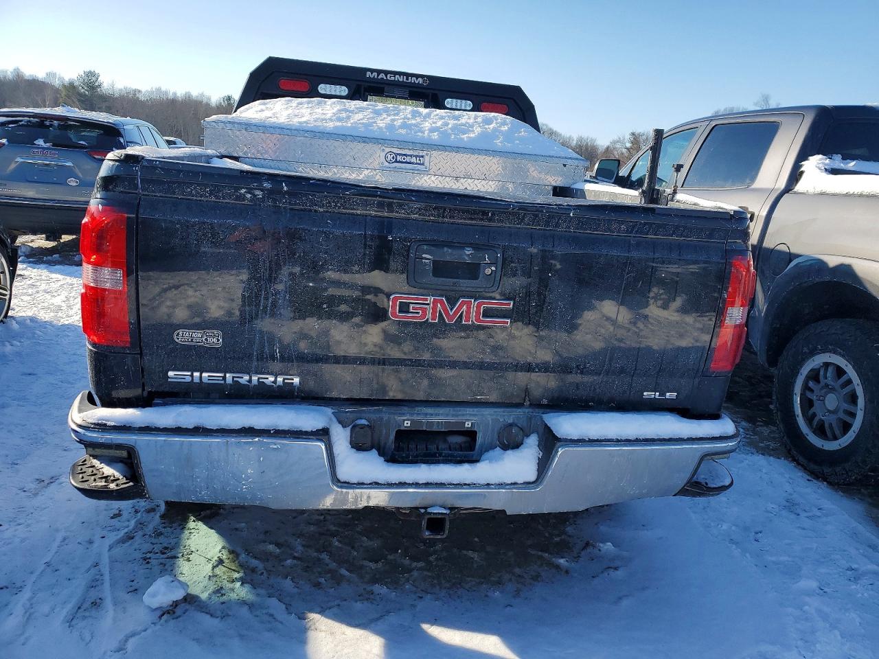 2014 Gmc Sierra K1500 Sle Black vin: 1GTV2UEH4EZ287044