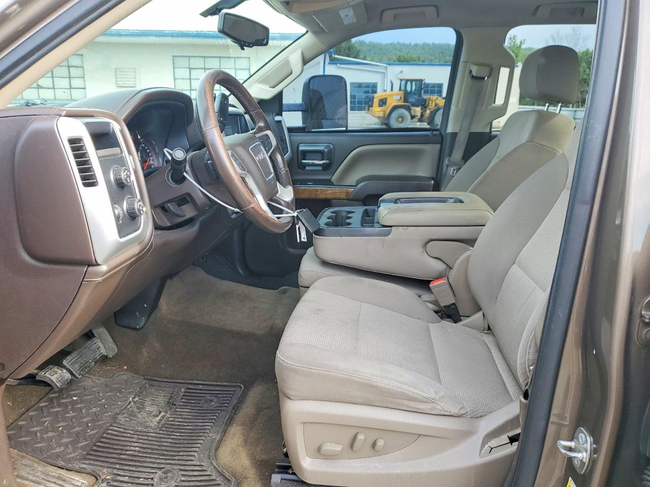 2015 Gmc Sierra K1500 Sle Green vin: 1GTV2UEH5FZ154472