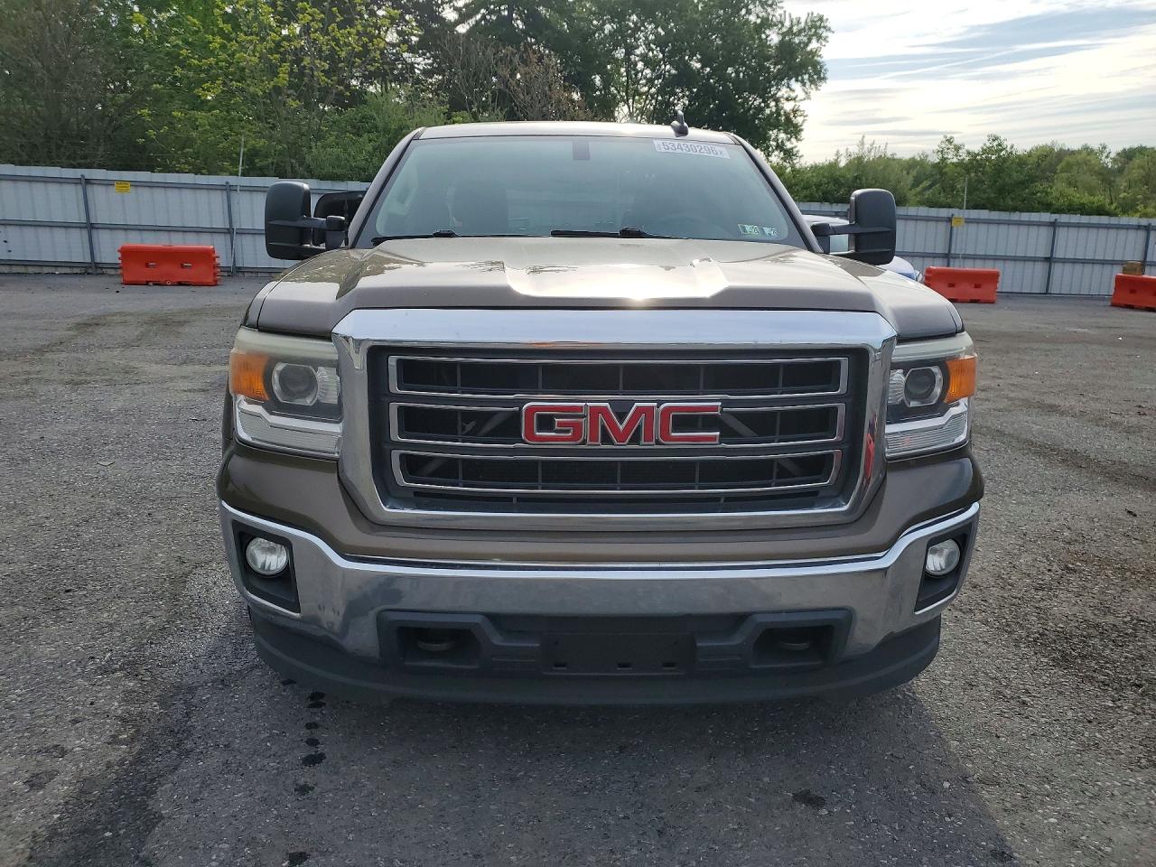 2015 Gmc Sierra K1500 Sle Green vin: 1GTV2UEH5FZ154472