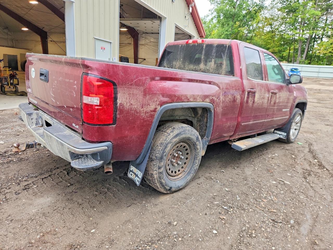 2015 Gmc Sierra K1500 Sle Maroon vin: 1GTV2UEH5FZ222561