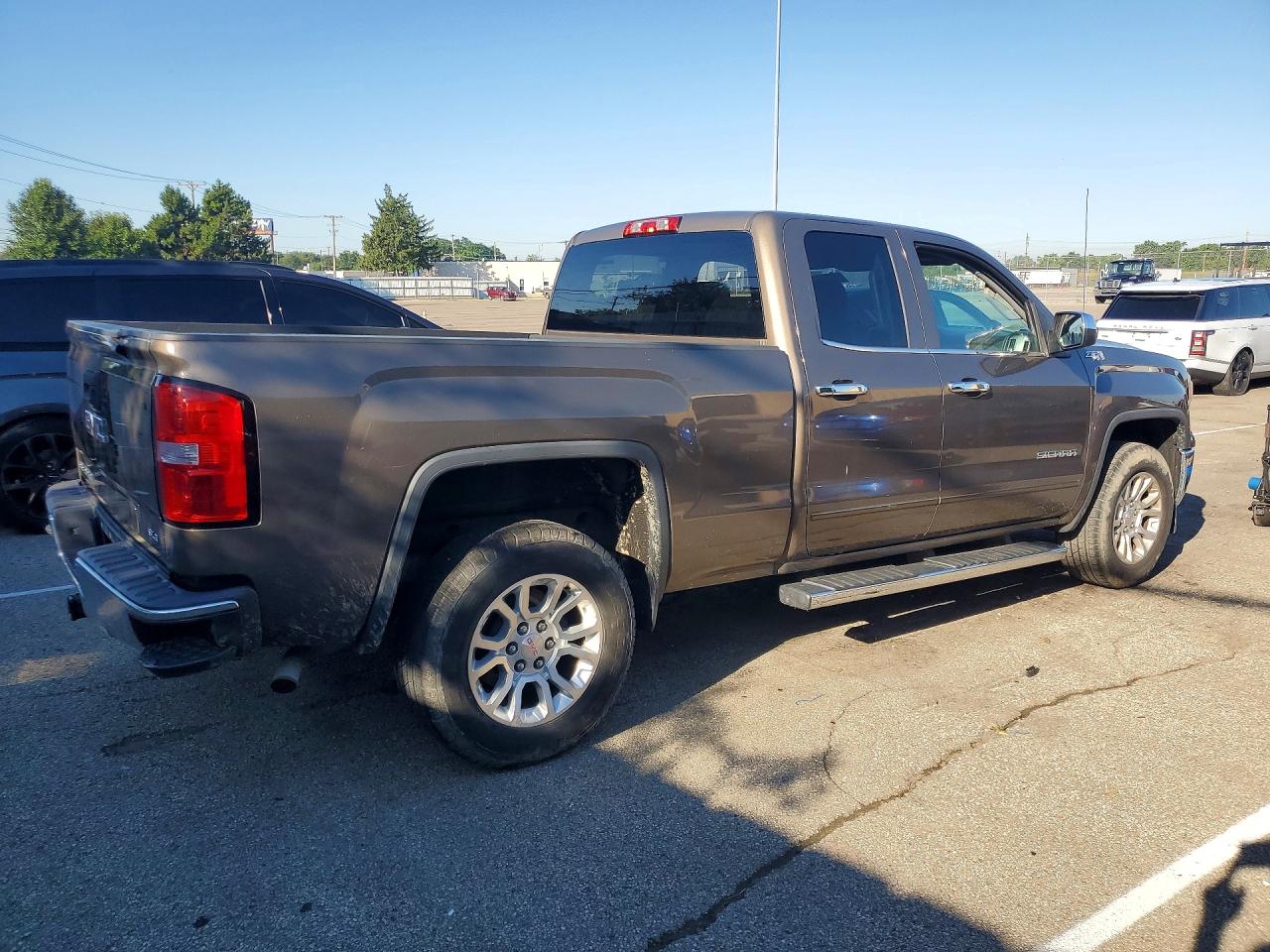 2014 Gmc Sierra K1500 Sle Brown vin: 1GTV2UEH6EZ212216