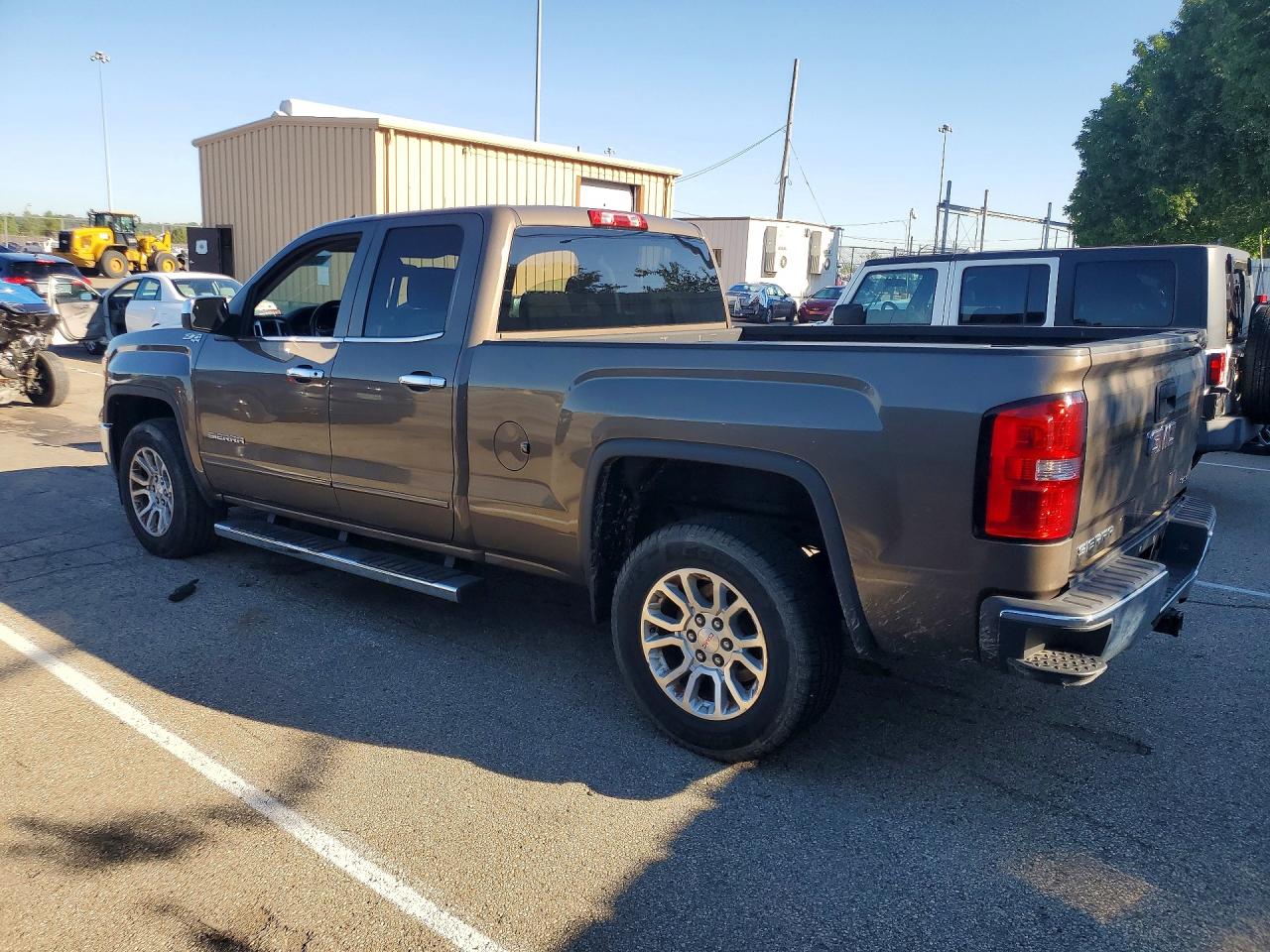 2014 Gmc Sierra K1500 Sle Brown vin: 1GTV2UEH6EZ212216