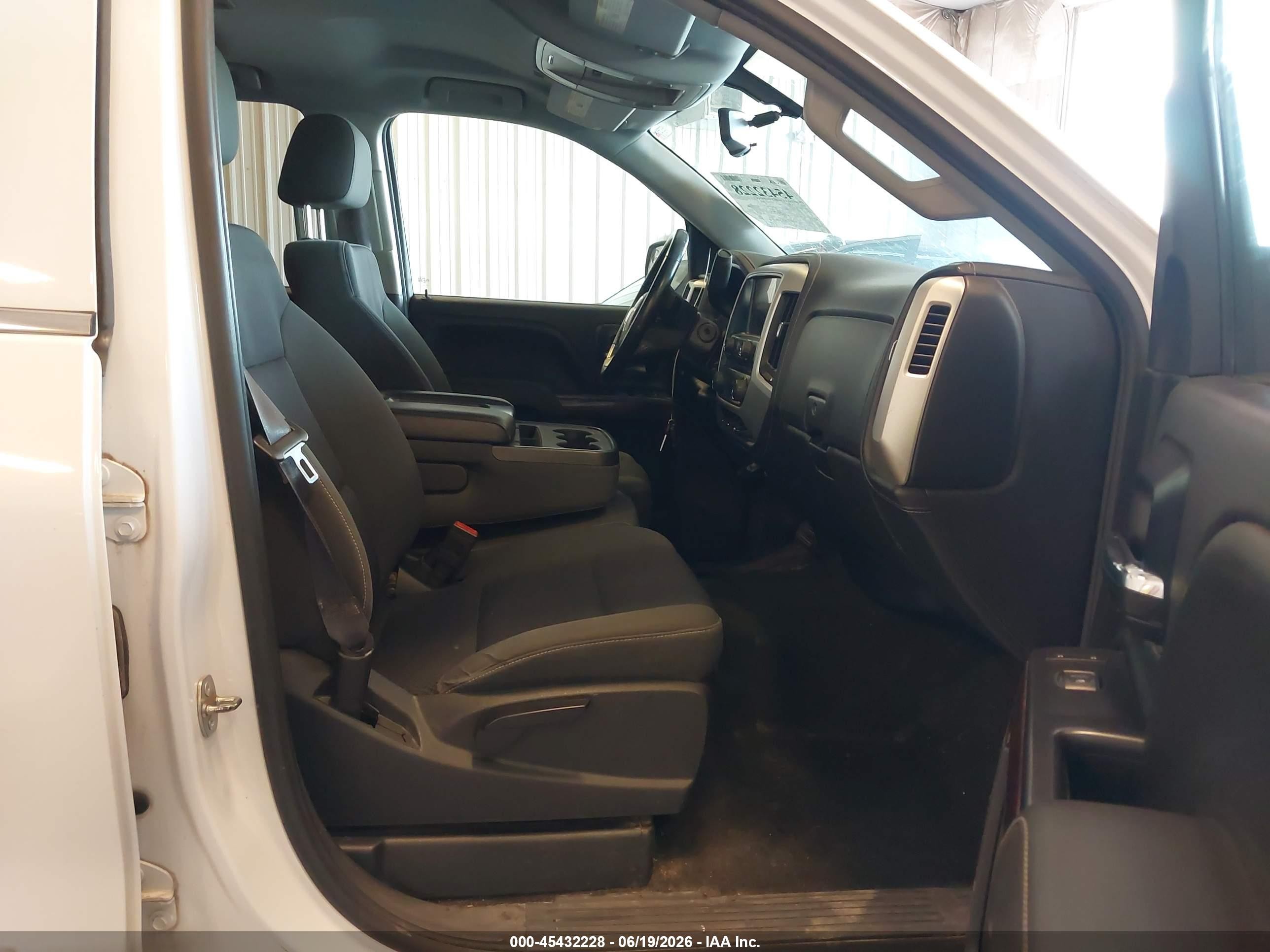 2014 Gmc Sierra 1500 Sle White vin: 1GTV2UEH7EZ314737