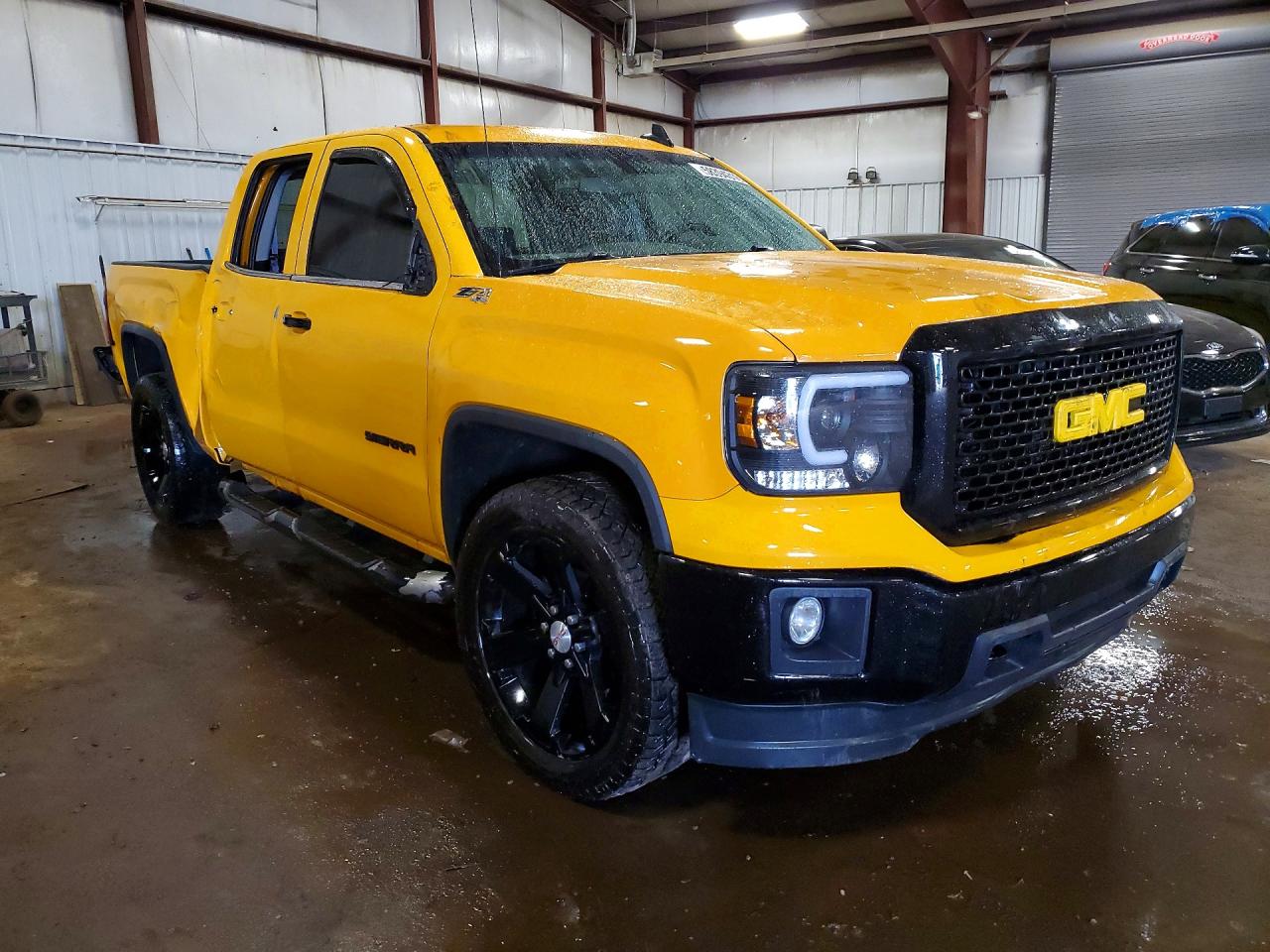 2015 Gmc Sierra K1500 Sle Yellow vin: 1GTV2UEH7FZ161276