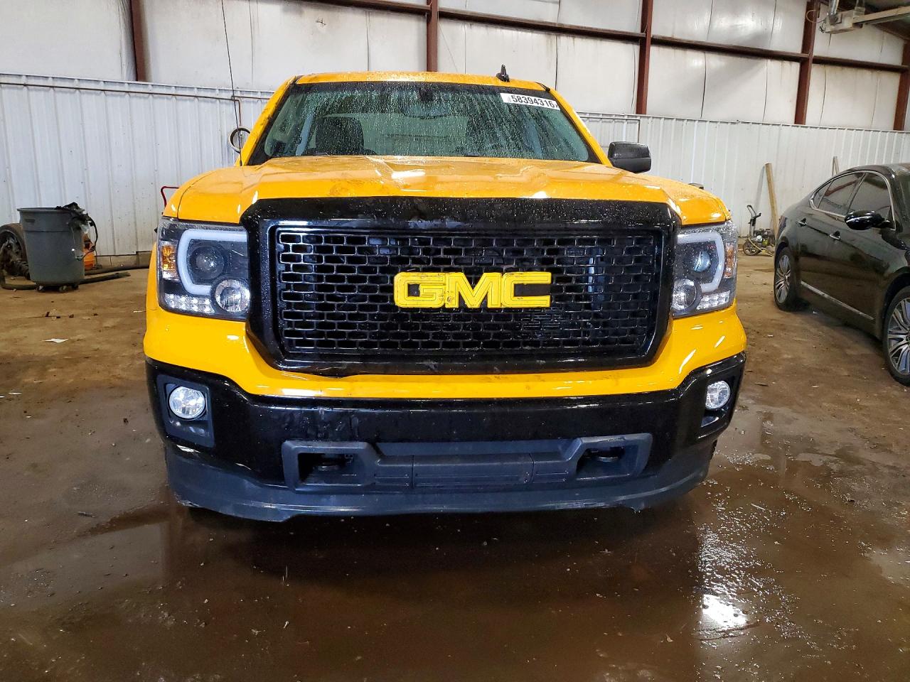 2015 Gmc Sierra K1500 Sle Yellow vin: 1GTV2UEH7FZ161276