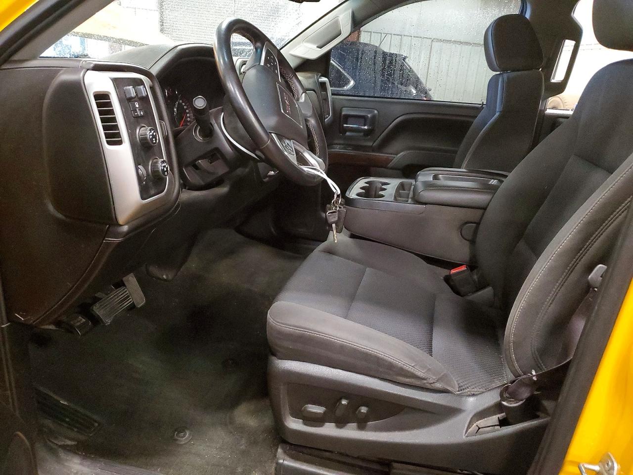 2015 Gmc Sierra K1500 Sle Yellow vin: 1GTV2UEH7FZ161276