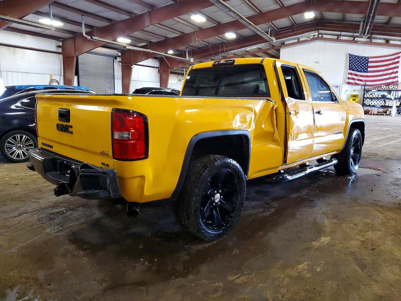 2015 Gmc Sierra K1500 Sle Yellow vin: 1GTV2UEH7FZ161276
