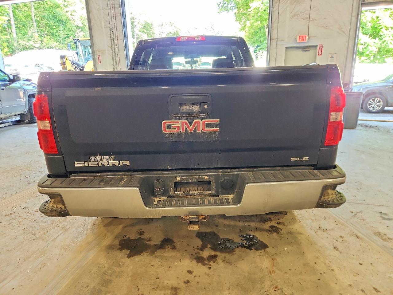 2015 Gmc Sierra K1500 Sle Black vin: 1GTV2UEH8FZ226412