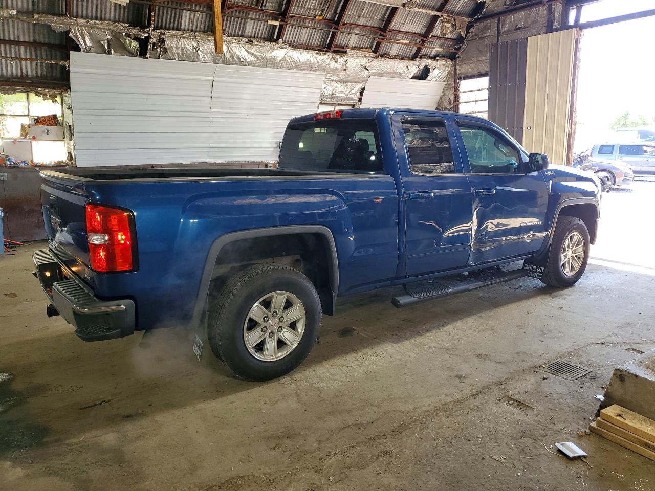 2015 Gmc Sierra K1500 Sle Blue vin: 1GTV2UEH8FZ442650