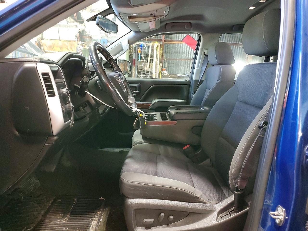 2015 Gmc Sierra K1500 Sle Blue vin: 1GTV2UEH8FZ442650