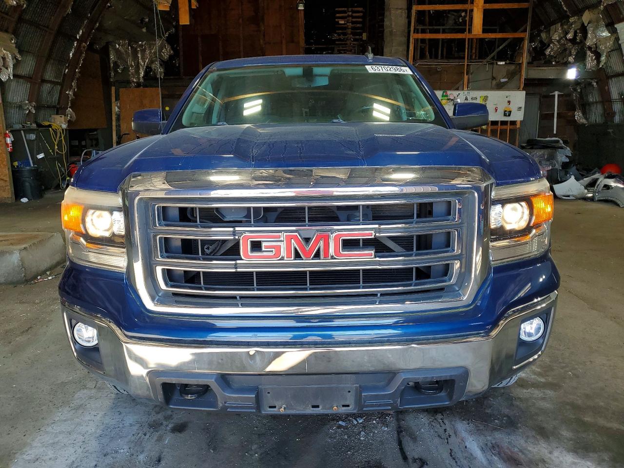 2015 Gmc Sierra K1500 Sle Blue vin: 1GTV2UEH8FZ442650
