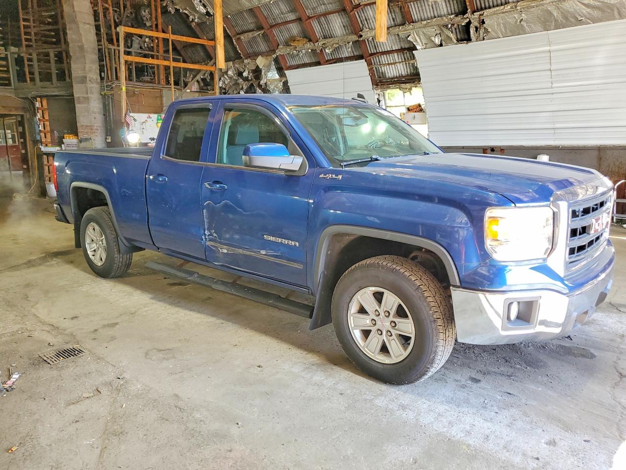 2015 Gmc Sierra K1500 Sle Blue vin: 1GTV2UEH8FZ442650
