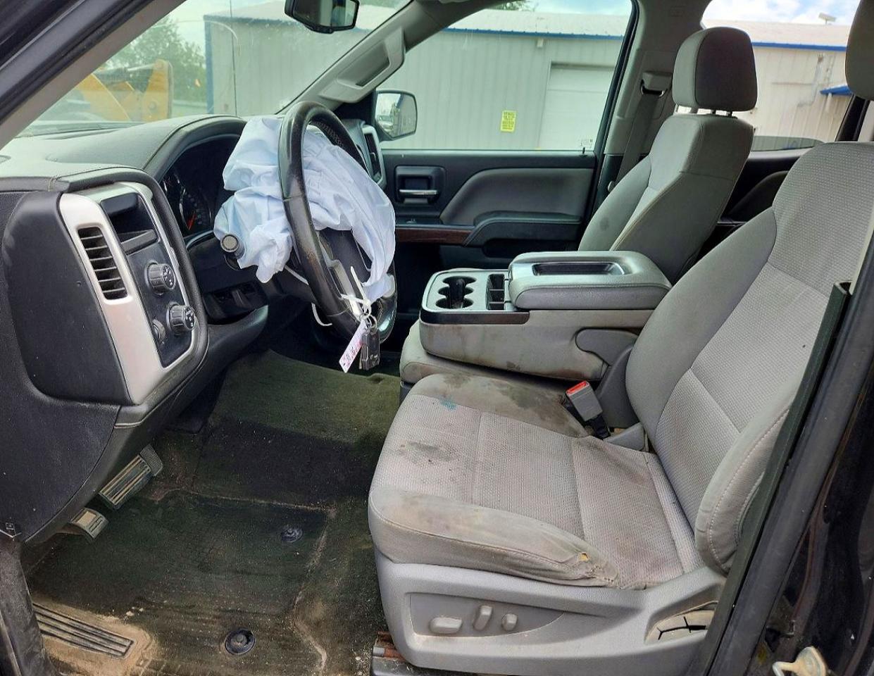 2015 Gmc Sierra K1500 Sle Black vin: 1GTV2UEH9FZ440776