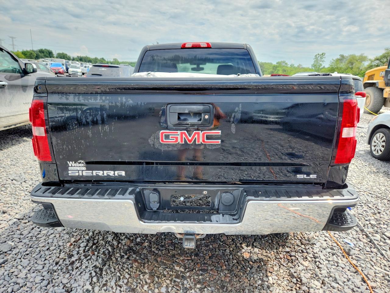 2015 Gmc Sierra K1500 Sle Black vin: 1GTV2UEH9FZ440776