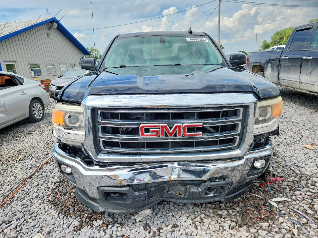 2015 Gmc Sierra K1500 Sle Black vin: 1GTV2UEH9FZ440776