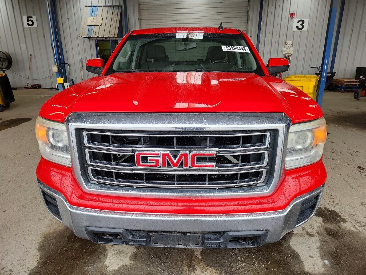 2015 Gmc Sierra K1500 Sle Red vin: 1GTV2UEHXFZ211071