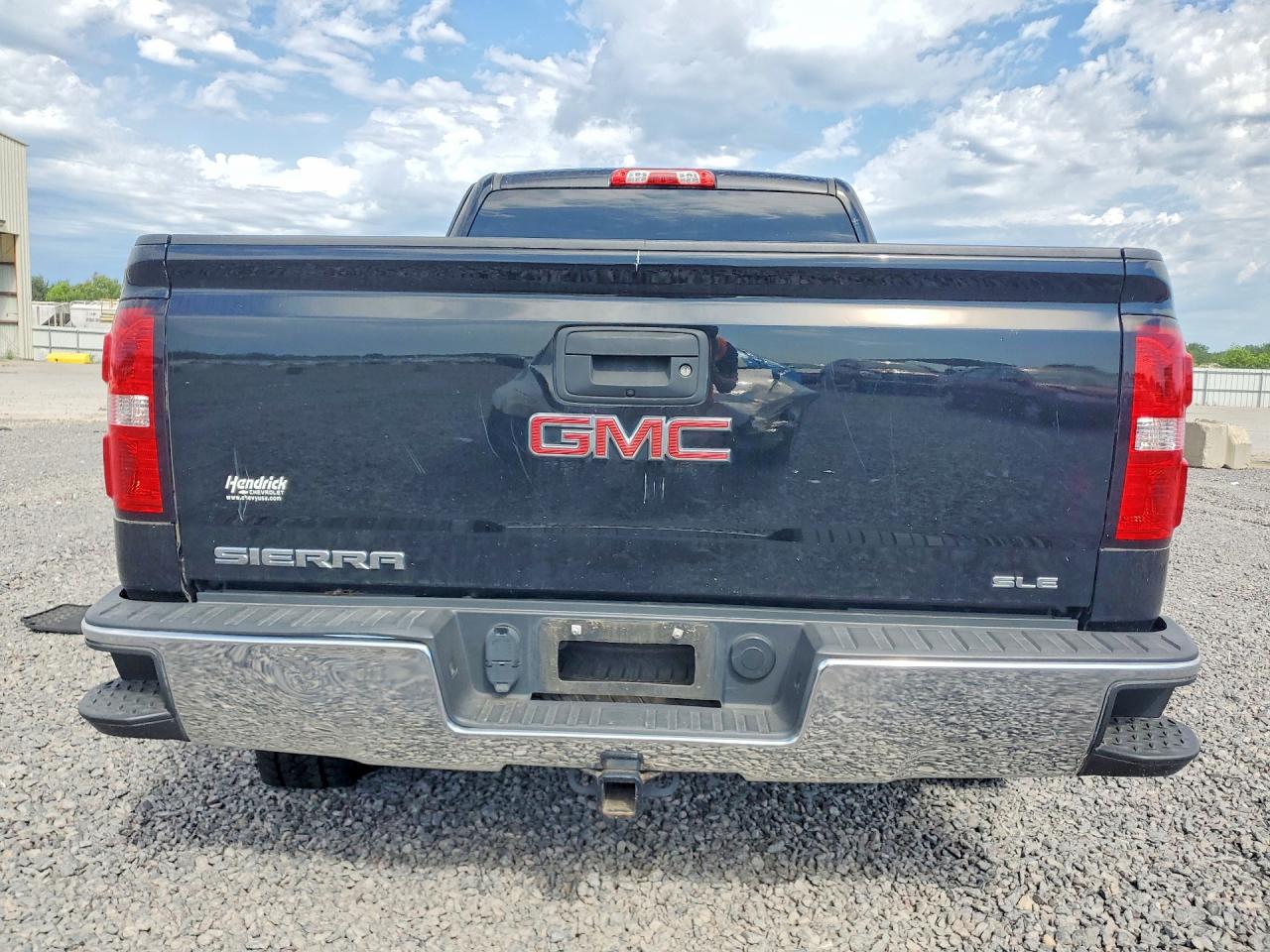2015 Gmc Sierra K1500 Sle Black vin: 1GTV2UEHXFZ446554
