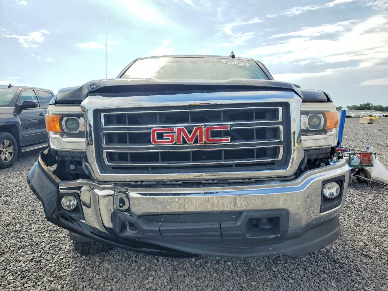 2015 Gmc Sierra K1500 Sle Black vin: 1GTV2UEHXFZ446554