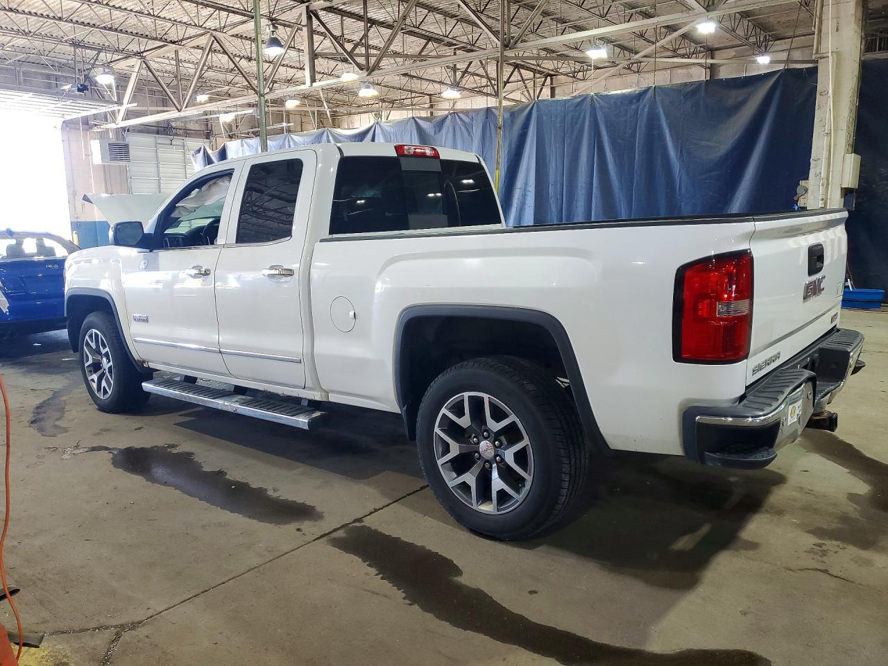 2014 Gmc Sierra K1500 Slt Белый vin: 1GTV2VEC0EZ111635