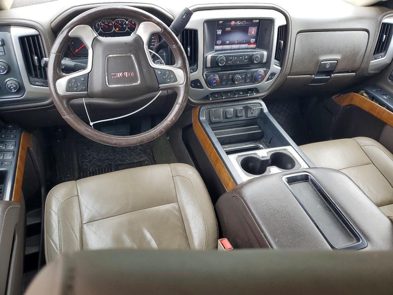 2015 Gmc Sierra K1500 Slt Brown vin: 1GTV2VEC0FZ400323