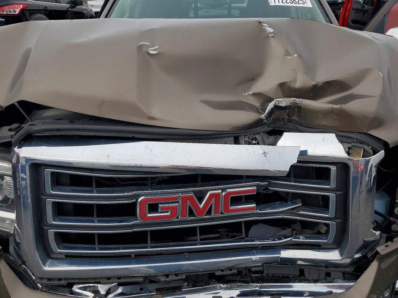 2015 Gmc Sierra K1500 Slt Brown vin: 1GTV2VEC0FZ400323