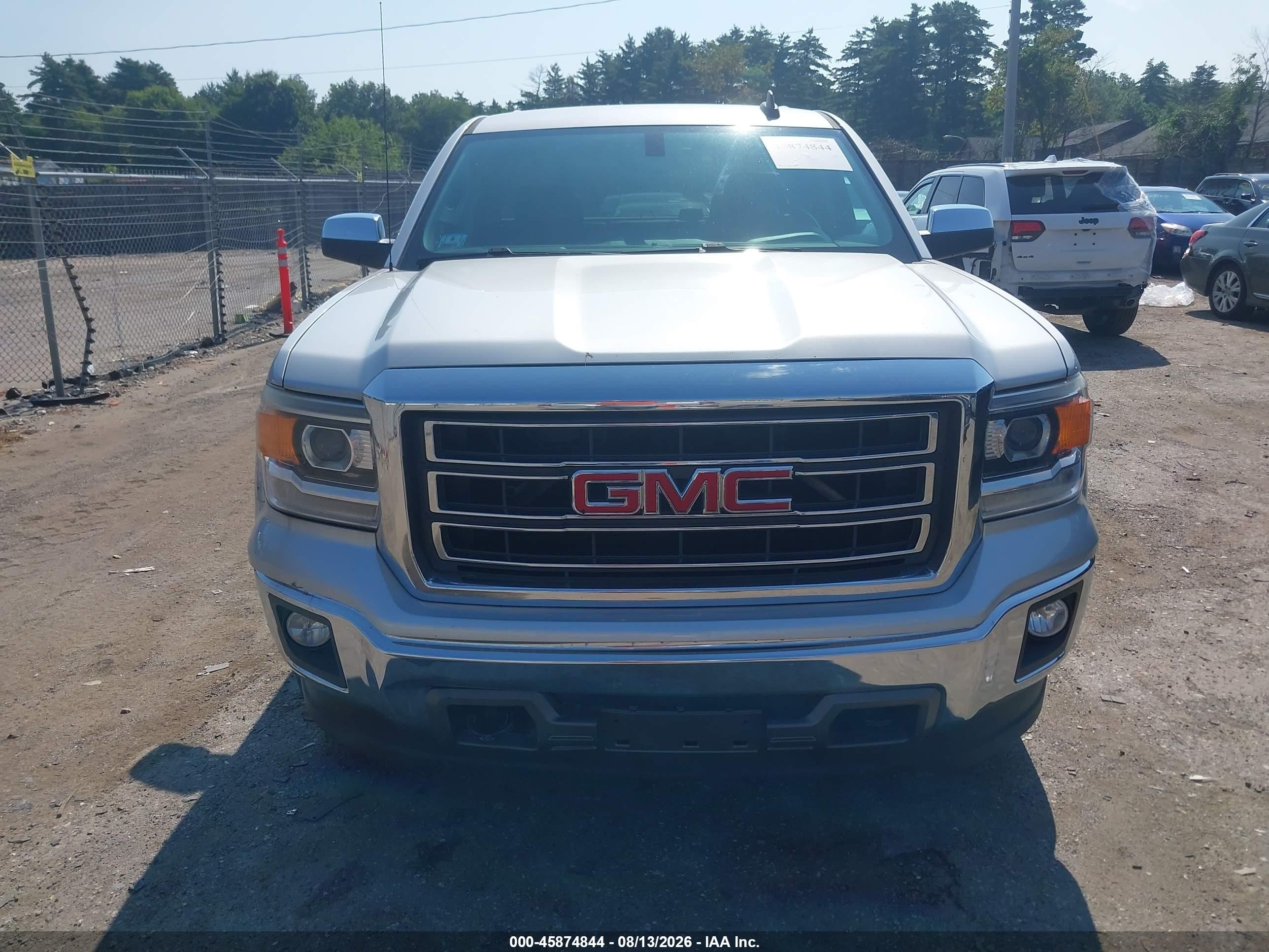 2015 Gmc Sierra 1500 Slt Серебряный vin: 1GTV2VEC0FZ407952