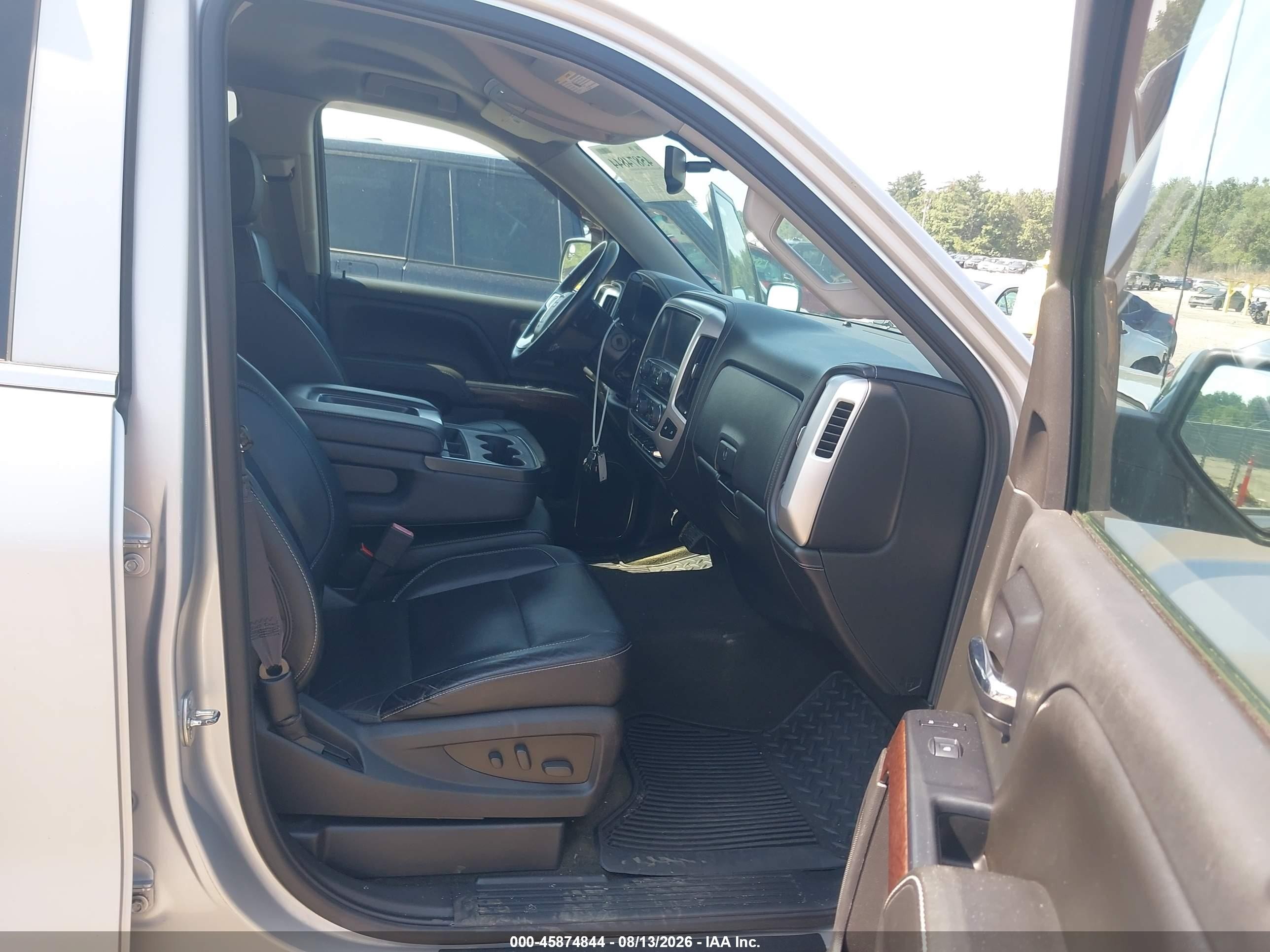 2015 Gmc Sierra 1500 Slt Серебряный vin: 1GTV2VEC0FZ407952