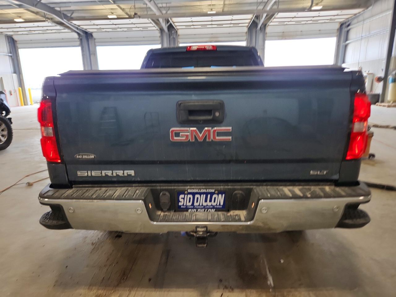 2014 Gmc Sierra K1500 Slt Blue vin: 1GTV2VEC1EZ250804