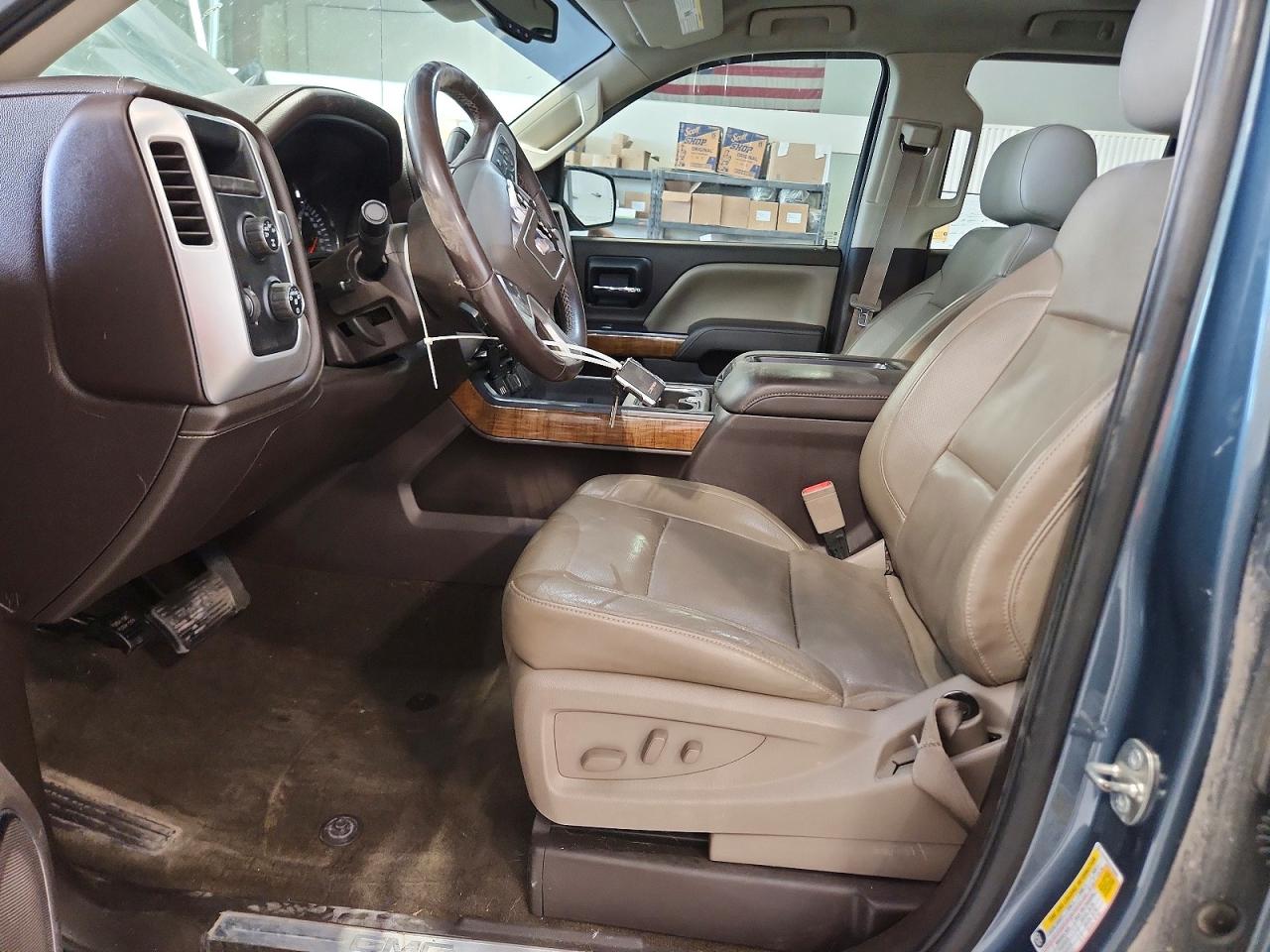 2014 Gmc Sierra K1500 Slt Blue vin: 1GTV2VEC1EZ250804