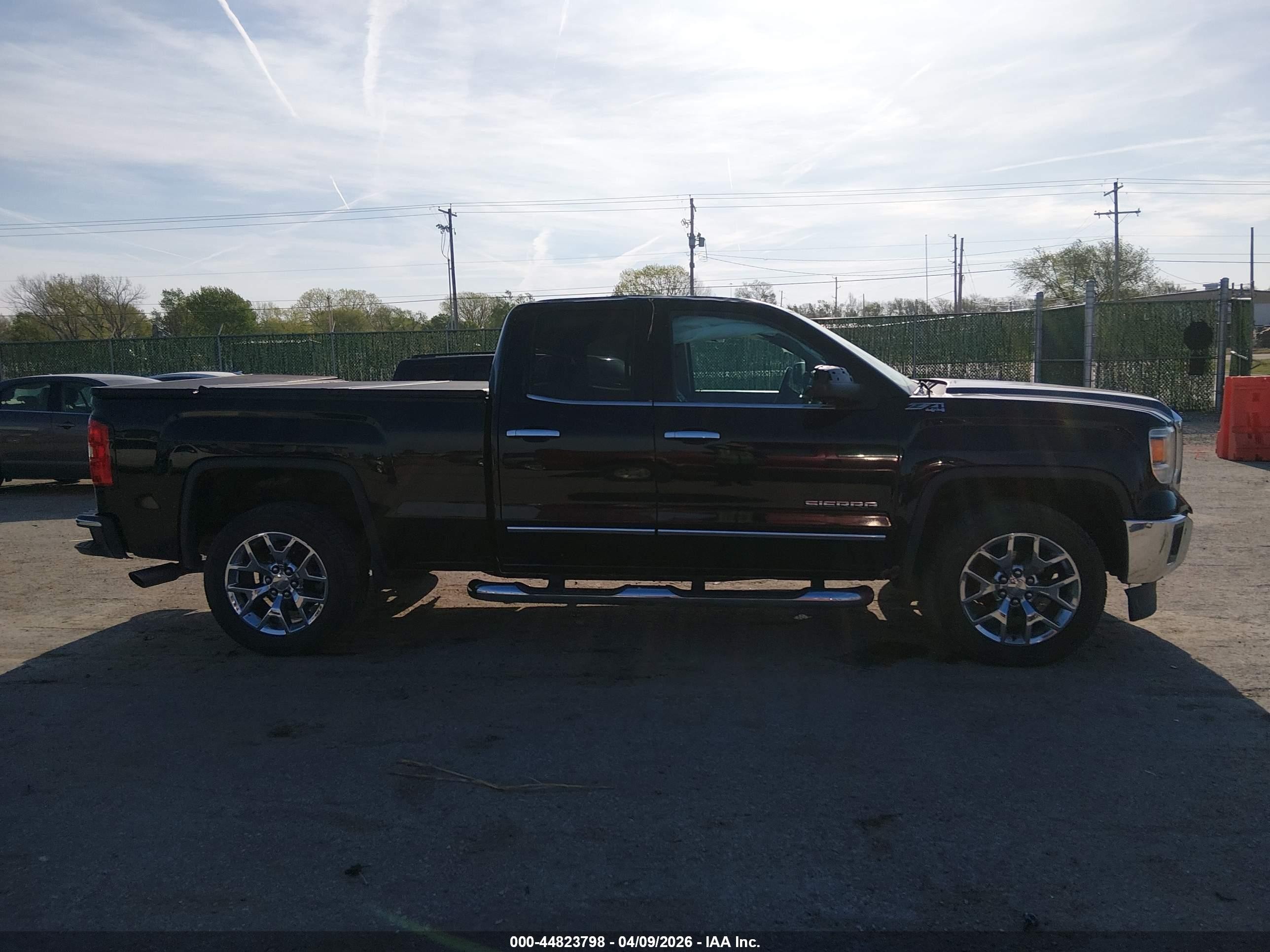 2014 Gmc Sierra 1500 Slt Black vin: 1GTV2VEC2EZ137816