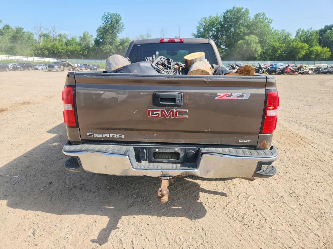 2014 Gmc Sierra K1500 Slt Gray vin: 1GTV2VEC2EZ255459