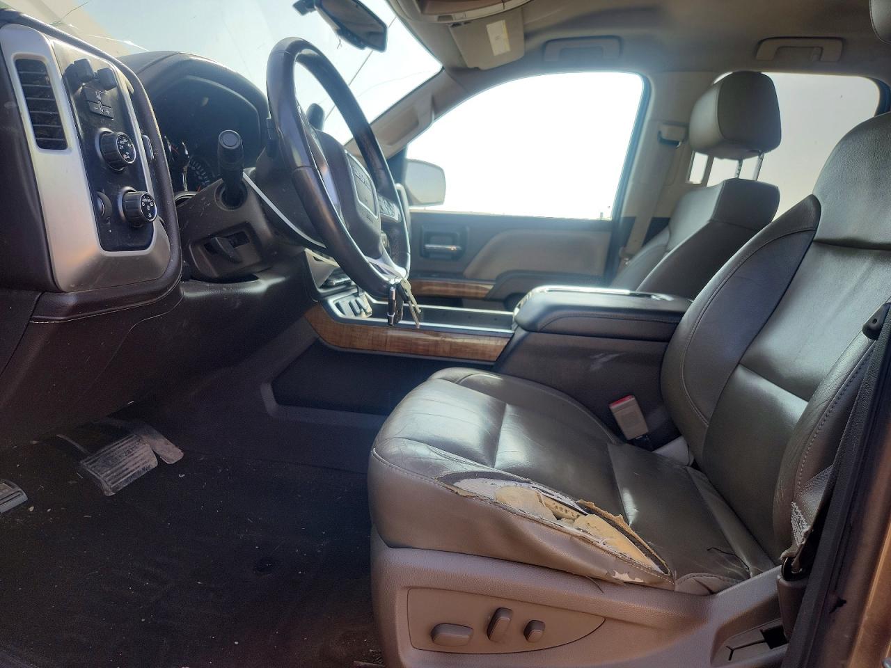 2014 Gmc Sierra K1500 Slt Gray vin: 1GTV2VEC2EZ255459