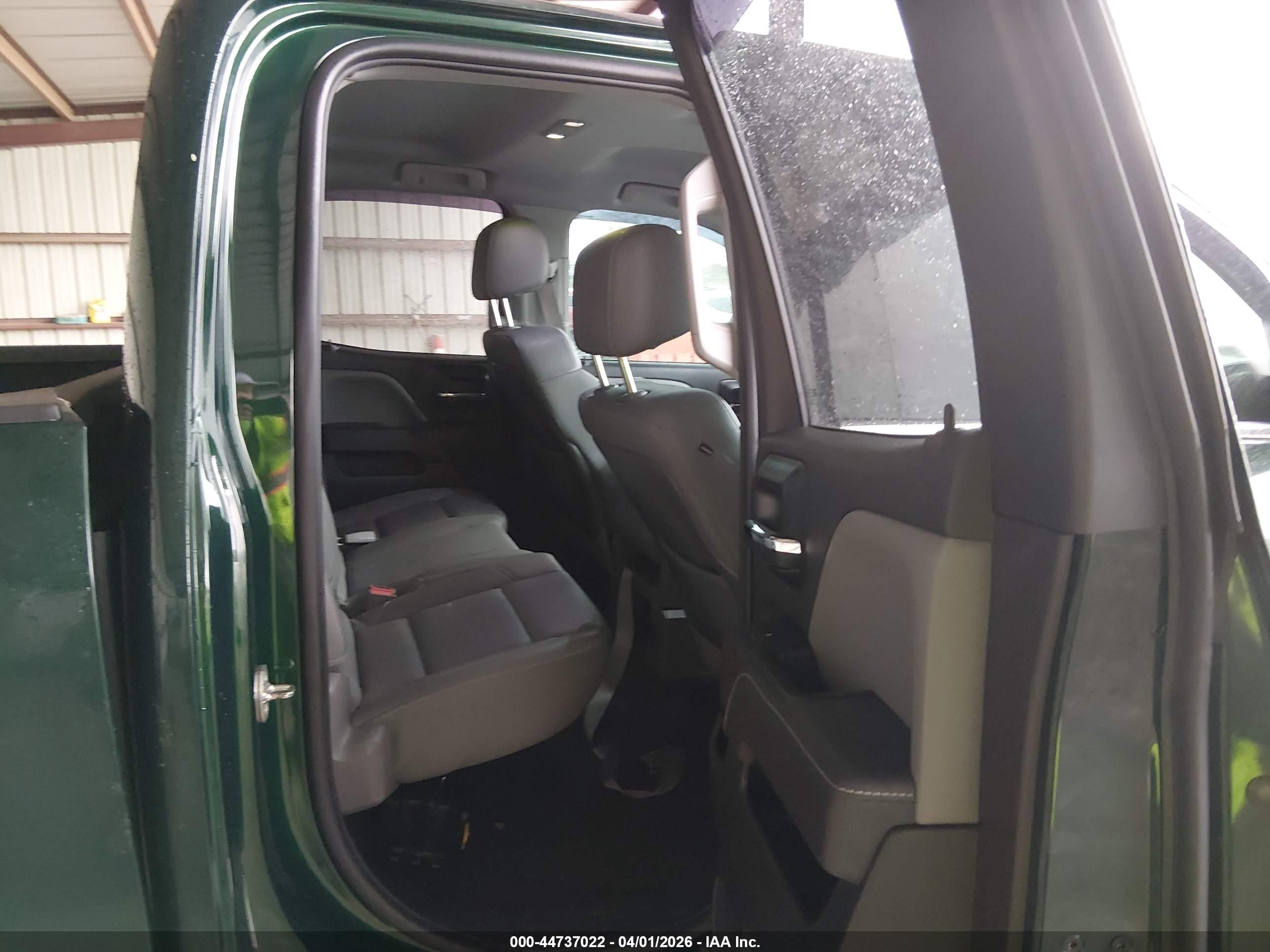 2014 Gmc Sierra 1500 Slt Green vin: 1GTV2VEC2EZ312579