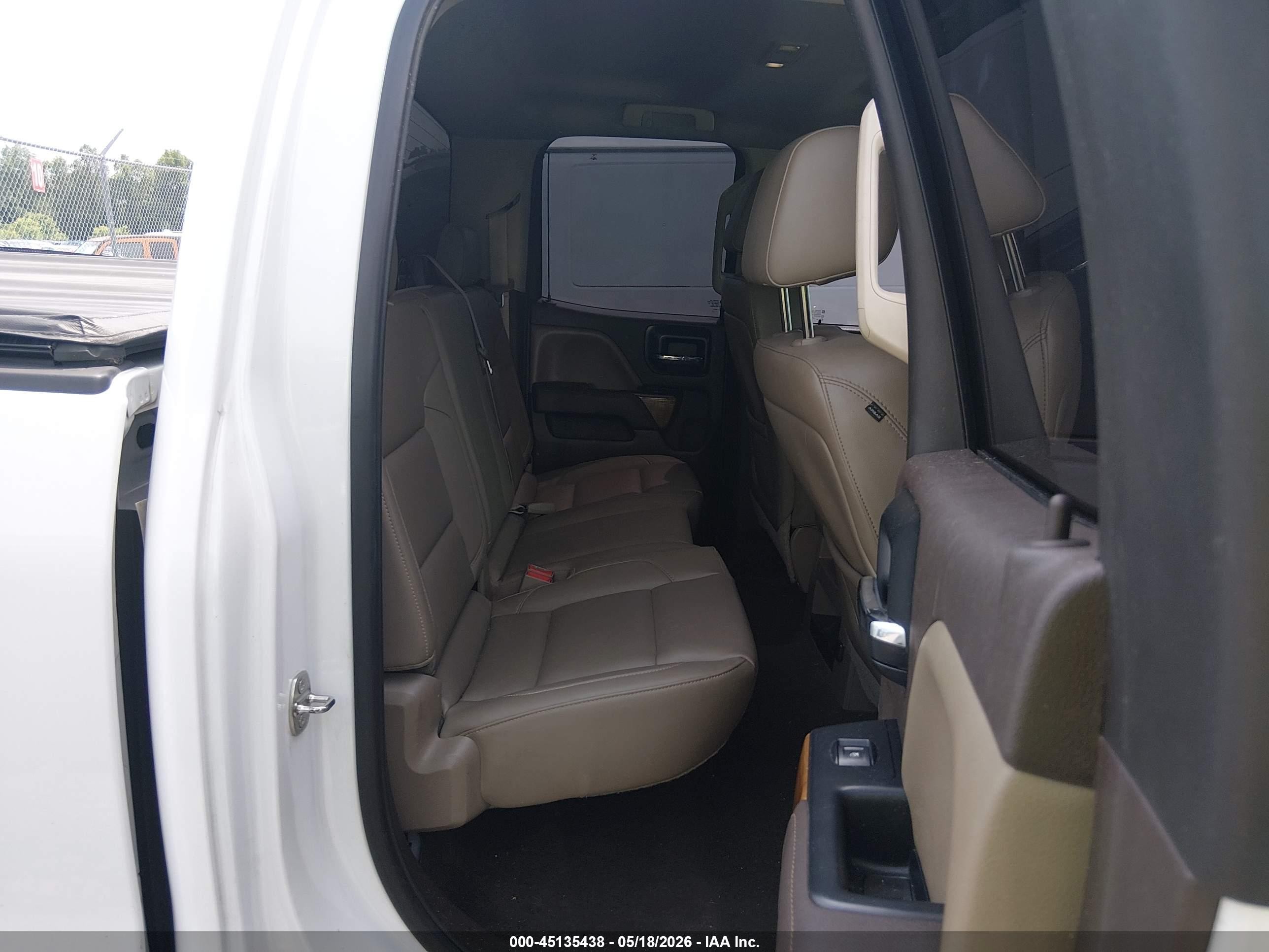 2015 Gmc Sierra 1500 Slt White vin: 1GTV2VEC2FZ342604