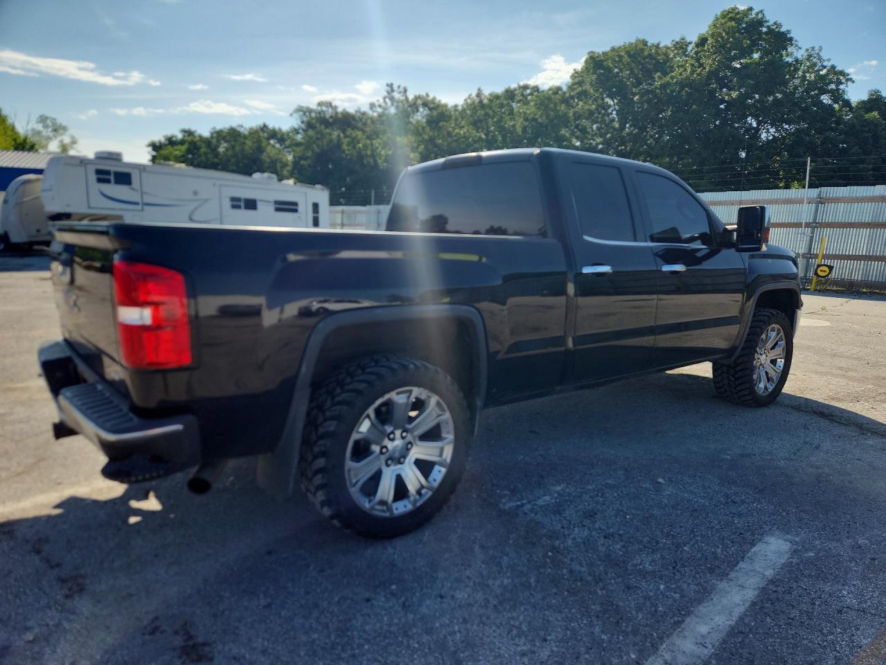 2014 Gmc Sierra K1500 Slt Black vin: 1GTV2VEC3EZ156911