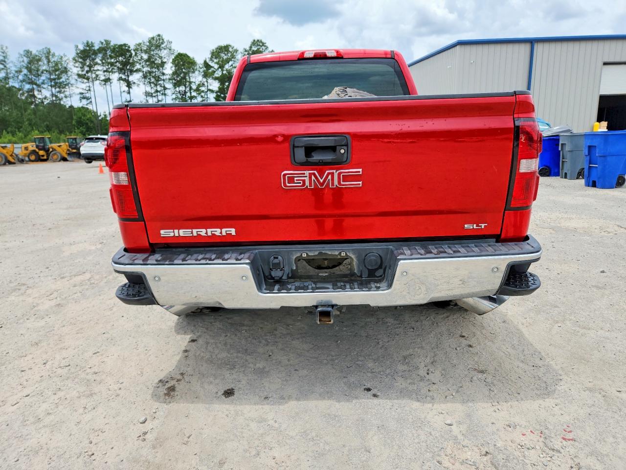 2014 Gmc Sierra K1500 Slt Red vin: 1GTV2VEC3EZ289460