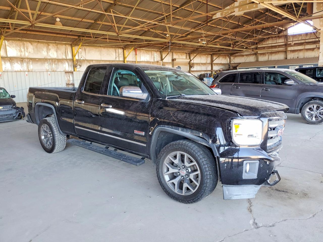 2014 Gmc Sierra K1500 Slt Black vin: 1GTV2VEC3EZ353836