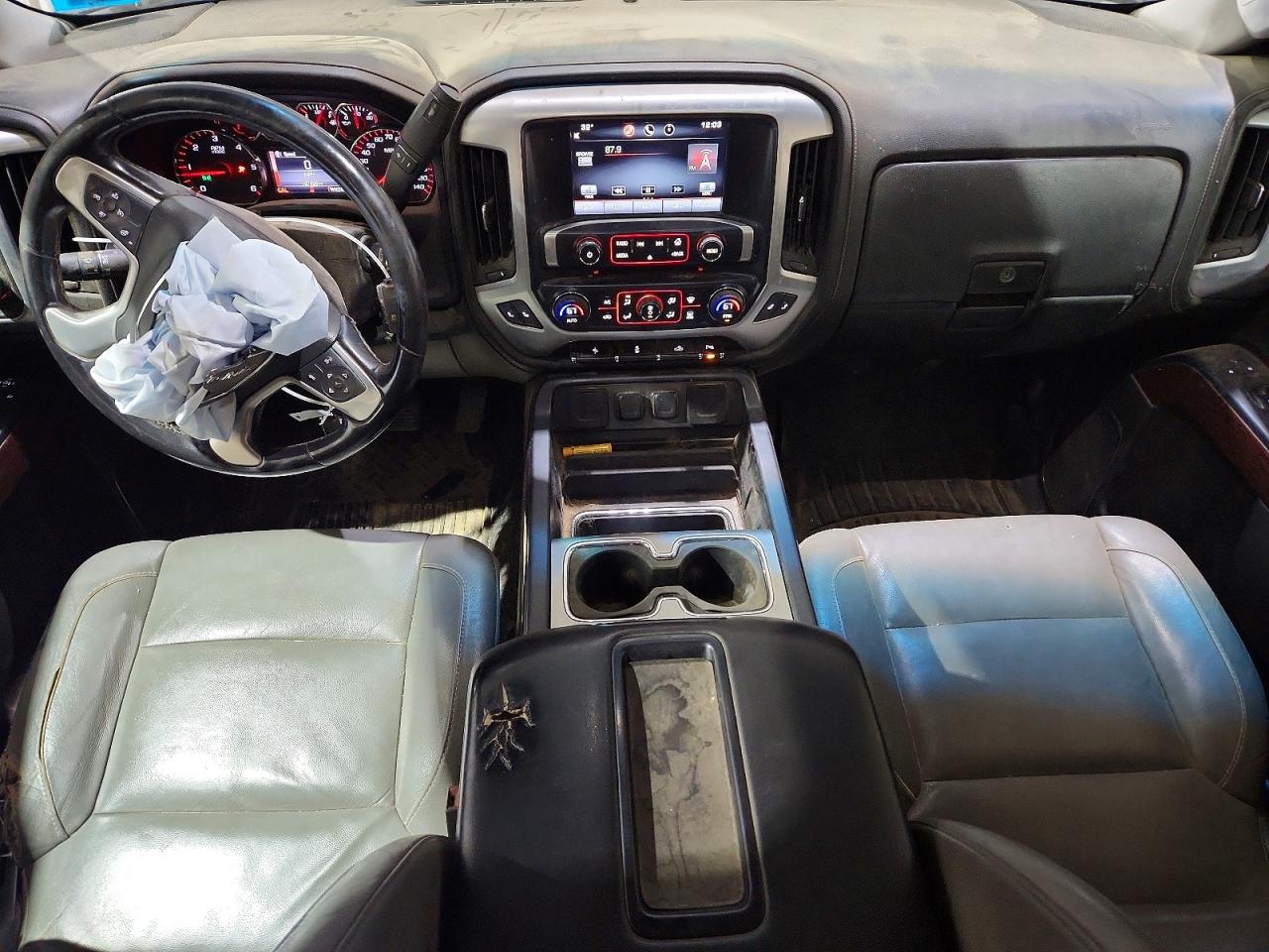2015 Gmc Sierra K1500 Slt Black vin: 1GTV2VEC3FZ446406