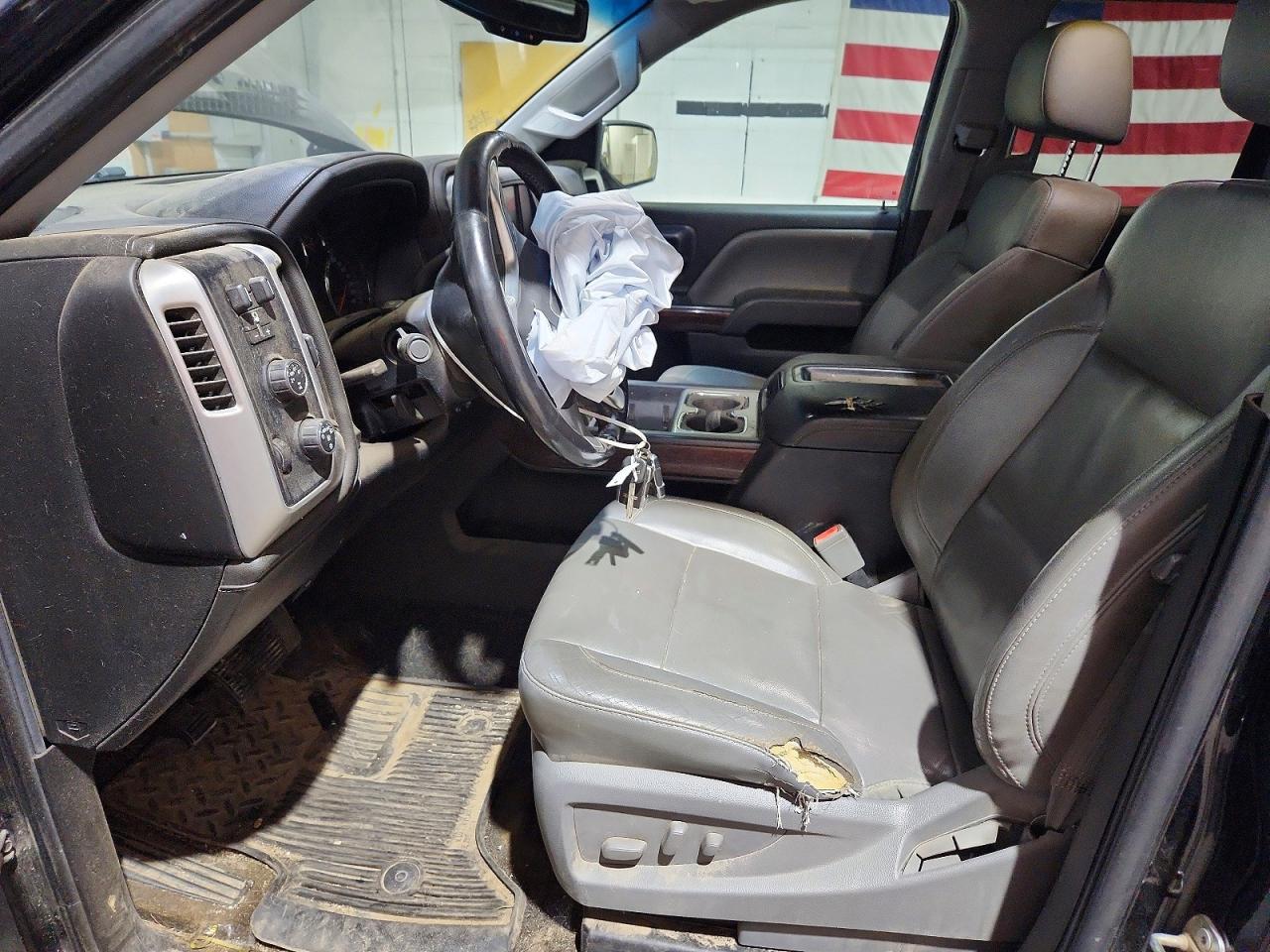 2015 Gmc Sierra K1500 Slt Black vin: 1GTV2VEC3FZ446406
