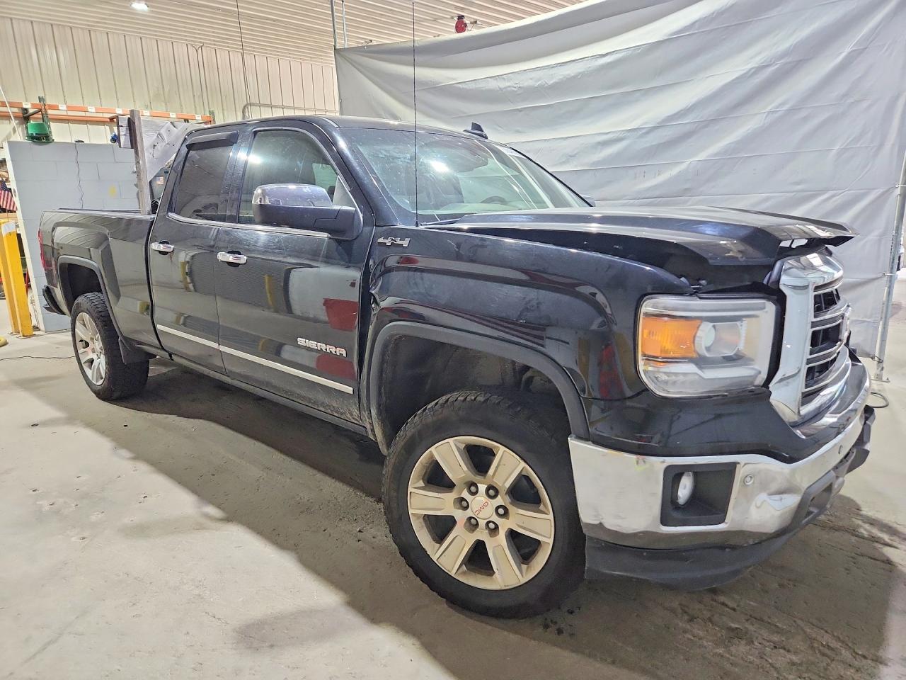 2015 Gmc Sierra K1500 Slt Black vin: 1GTV2VEC3FZ446406
