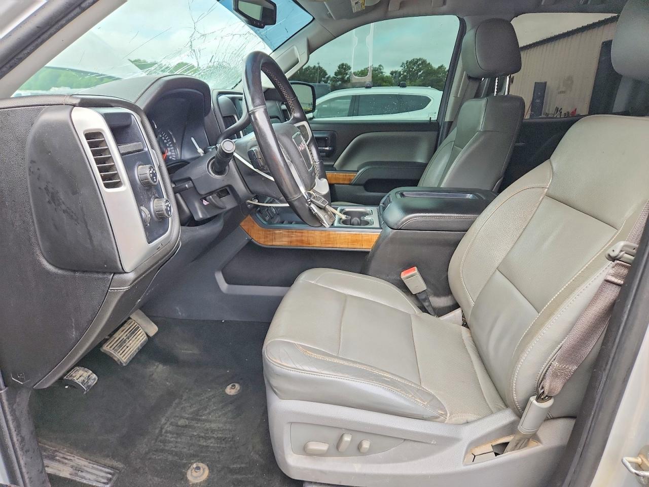 2014 Gmc Sierra K1500 Slt Silver vin: 1GTV2VEC4EZ206957