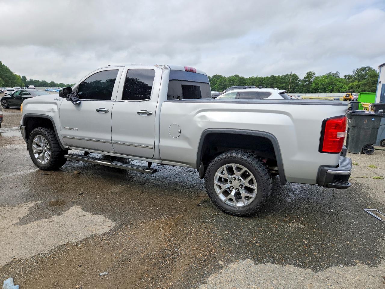 2014 Gmc Sierra K1500 Slt Silver vin: 1GTV2VEC4EZ206957