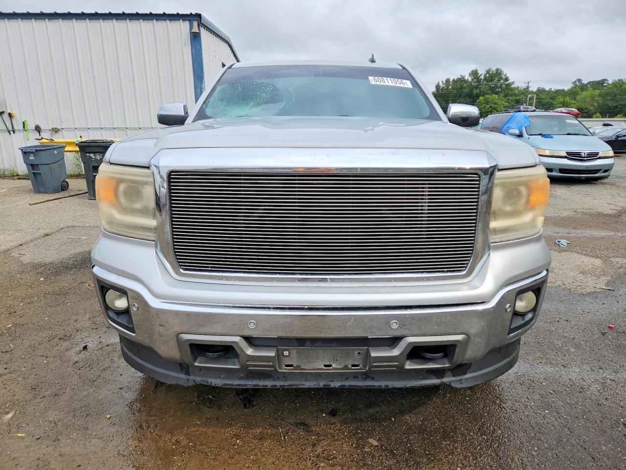 2014 Gmc Sierra K1500 Slt Silver vin: 1GTV2VEC4EZ206957